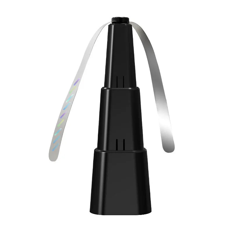 Battery Powered Portable Fly Repelling Fan with Reflective Blades Chemical Free Insect Repellent ABS Structure for Home Use